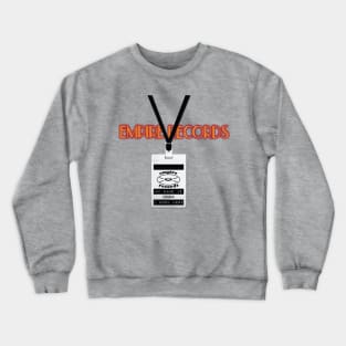 Empire Records Employee Badge - Debra Crewneck Sweatshirt